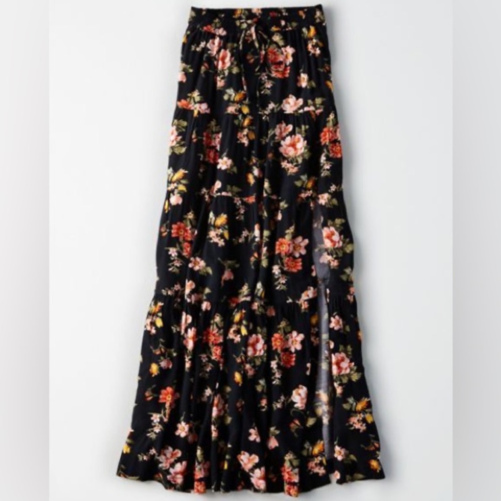 AE Floral Maxi Skirt